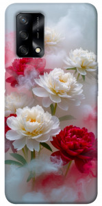 Чехол Red and white smoke для Oppo F19