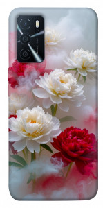 Чохол Red and white smoke для Oppo A16s