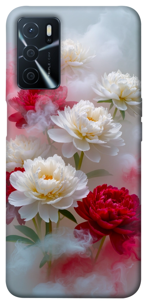 Чохол Red and white smoke для Oppo A54s