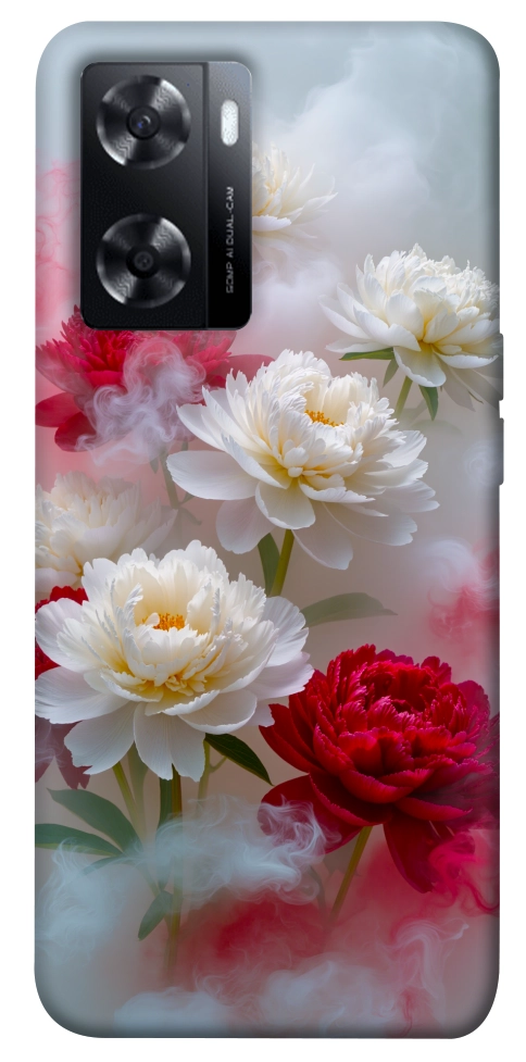 Чохол Red and white smoke для Oppo A57s