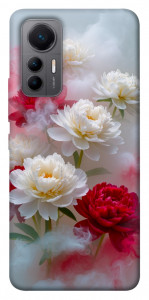 Чехол Red and white smoke для Xiaomi 12 Lite
