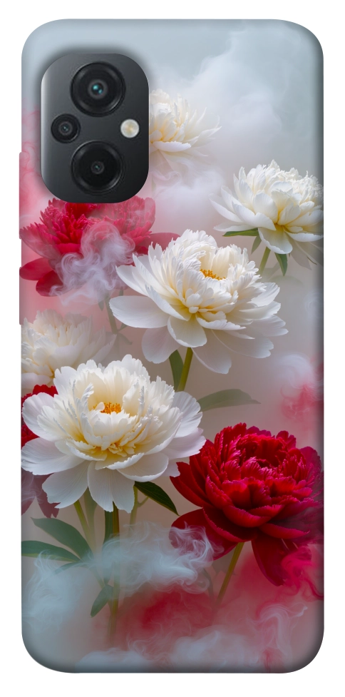 Чехол Red and white smoke для Xiaomi Poco M5