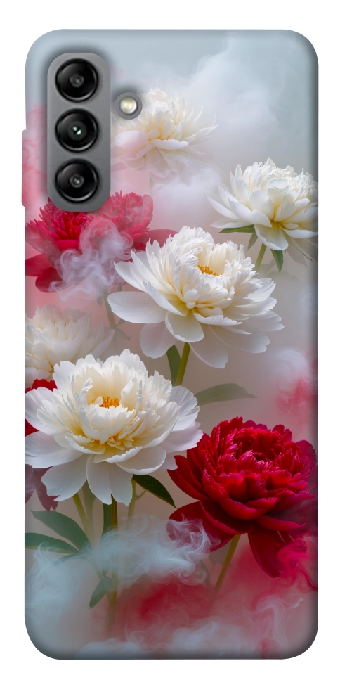 Чехол Red and white smoke для Galaxy A04s