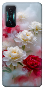 Чохол Red and white smoke для Xiaomi Redmi K50 Gaming