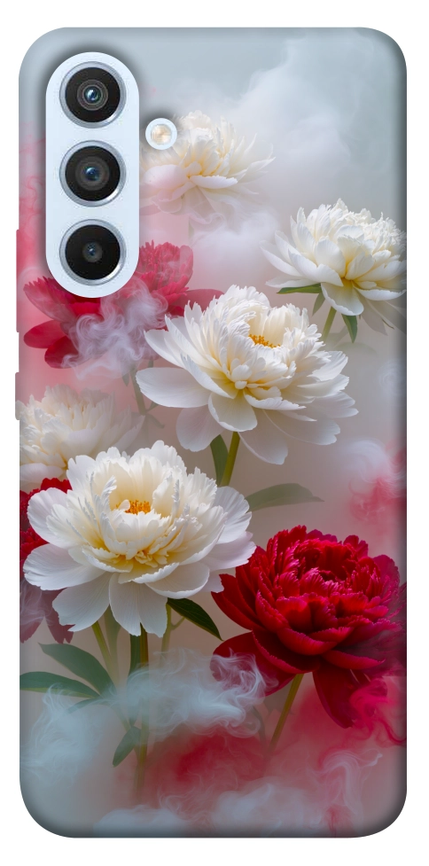 Чехол Red and white smoke для Galaxy A54 5G