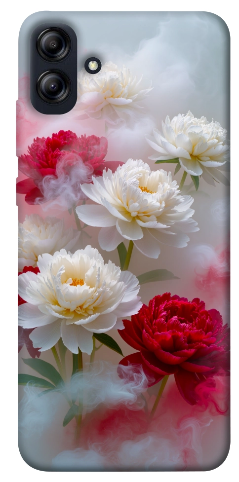 Чехол Red and white smoke для Galaxy A04e