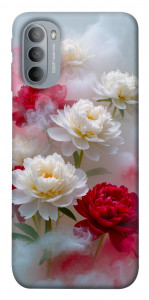 Чохол Red and white smoke для Motorola Moto G31