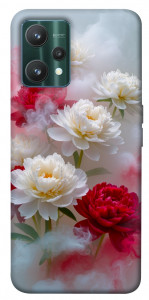 Чехол Red and white smoke для Realme 9 Pro