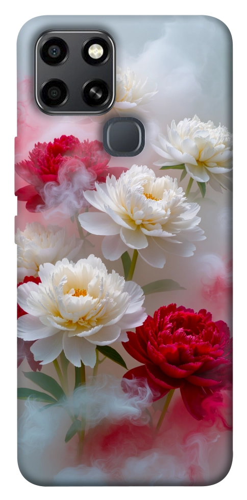 Чехол Red and white smoke для Infinix Smart 6