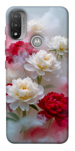 Чохол Red and white smoke для Motorola Moto E20