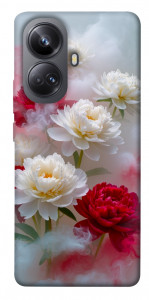 Чехол Red and white smoke для Realme 10 Pro+