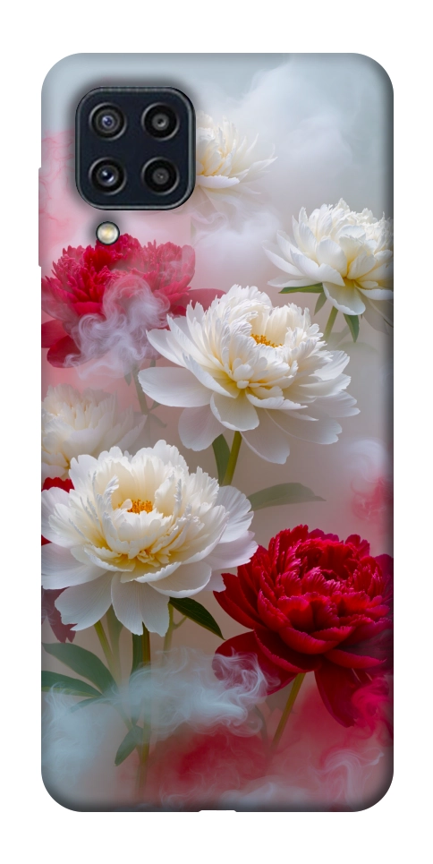 Чехол Red and white smoke для Galaxy M32