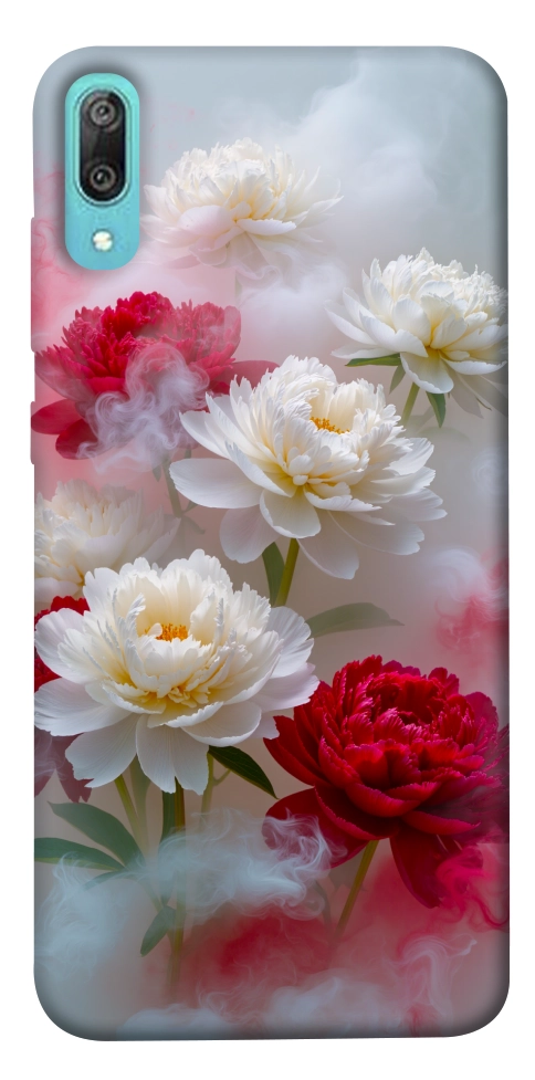 Чехол Red and white smoke для Huawei Y6 Pro (2019)