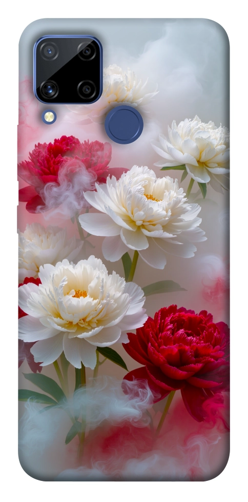 Чехол Red and white smoke для Realme C15