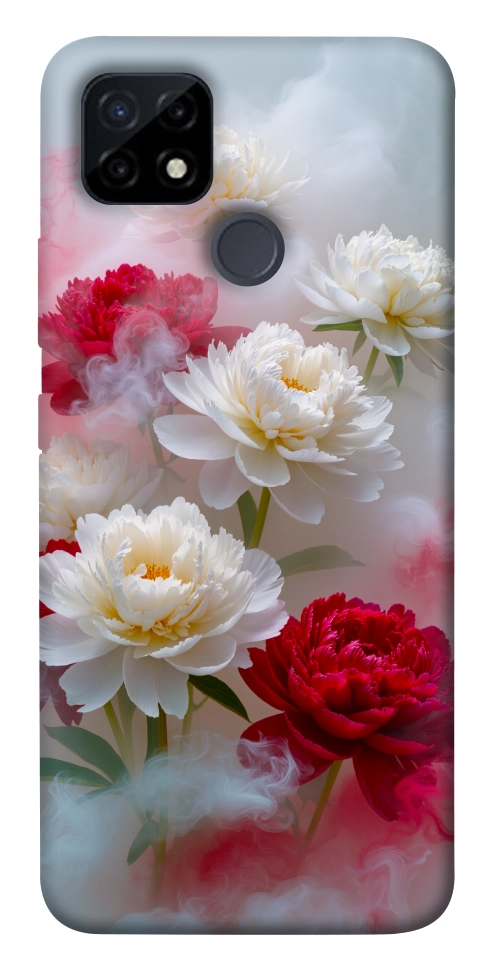 Чохол Red and white smoke для Realme C12