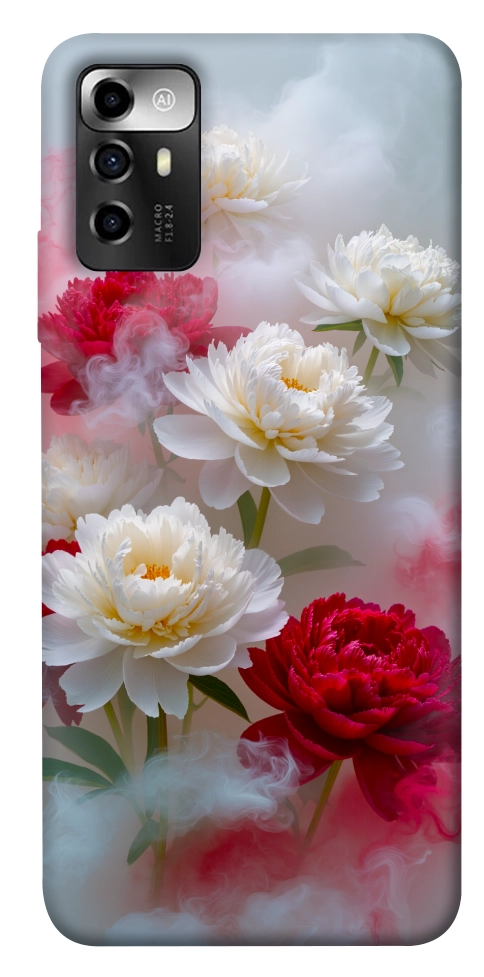 Чехол Red and white smoke для ZTE Blade A72