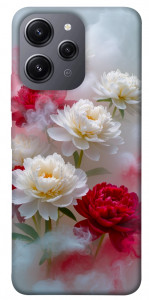 Чехол Red and white smoke для Xiaomi Redmi 12