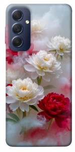 Чехол Red and white smoke для Galaxy M54 5G