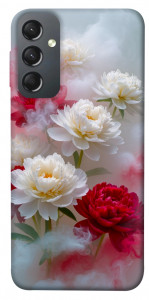 Чехол Red and white smoke для Galaxy A24 4G
