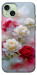 Чехол Red and white smoke для iPhone 15 Plus