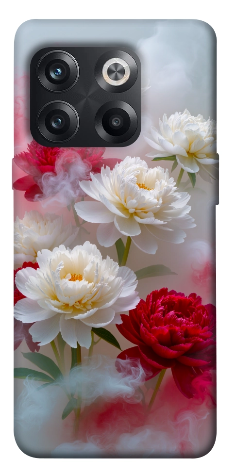 Чохол Red and white smoke для OnePlus 10T