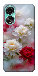 Чехол Red and white smoke для Oppo A78 4G
