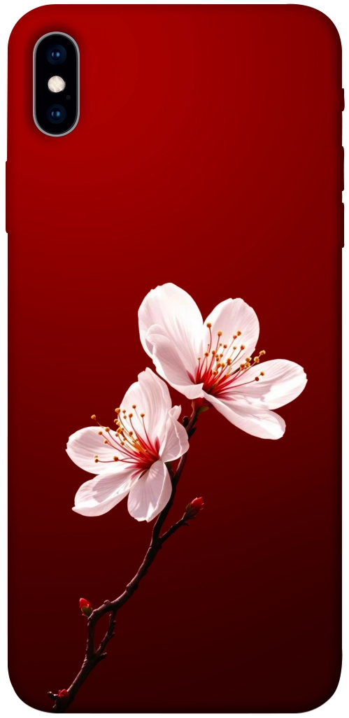 Чохол Sakura red для iPhone XS Max