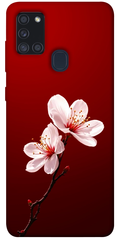 Чехол Sakura red для Galaxy A21s (2020)