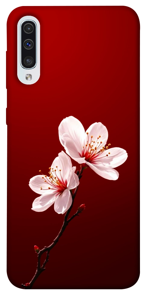 Чехол Sakura red для Galaxy A50 (2019)