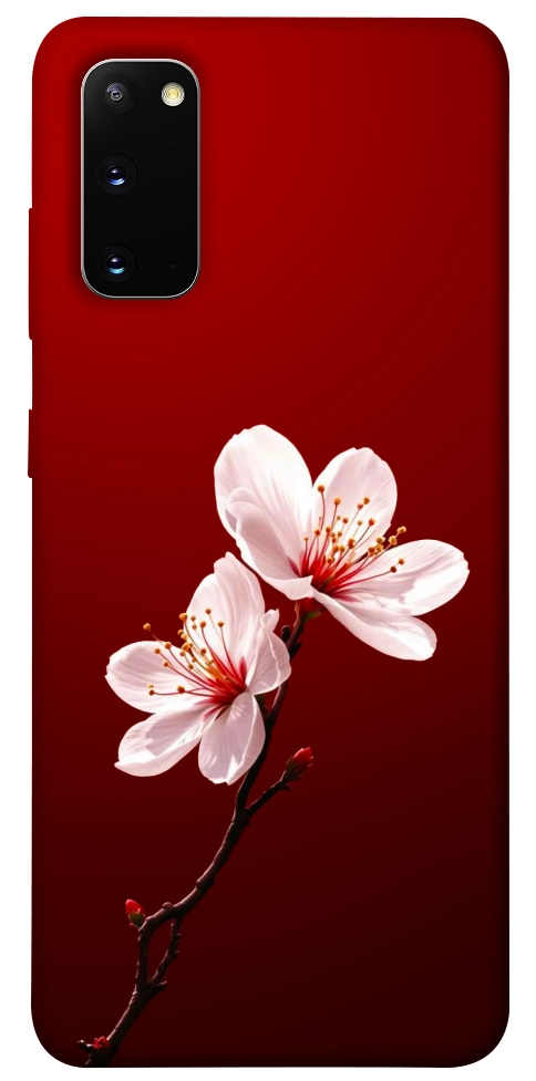 Чохол Sakura red для Galaxy S20 (2020)