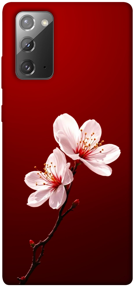 Чохол Sakura red для Galaxy Note 20