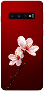 Чохол Sakura red для Galaxy S10 (2019)