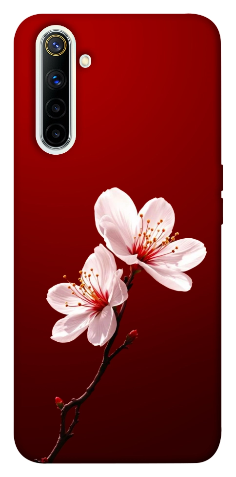 Чохол Sakura red для Realme 6