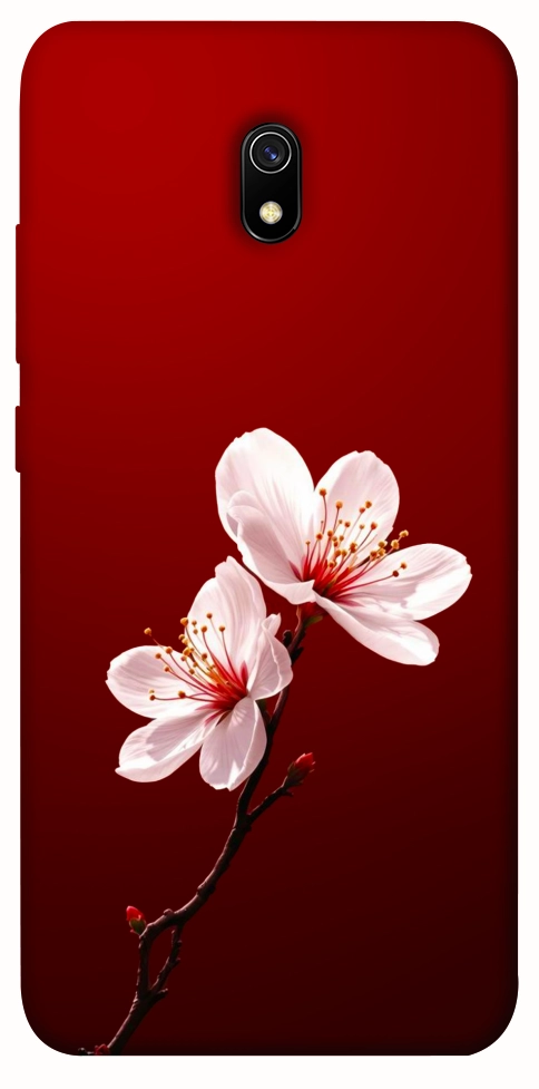 Чехол Sakura red для Xiaomi Redmi 8a