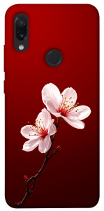 Чехол Sakura red для Xiaomi Redmi Note 7
