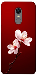 Чехол Sakura red для Xiaomi Redmi Note 5 (Single Camera)