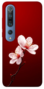 Чехол Sakura red для Xiaomi Mi 10