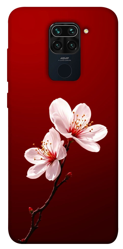 Чехол Sakura red для Xiaomi Redmi 10X