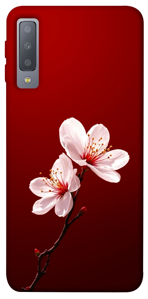 Чохол Sakura red для Galaxy A7 (2018)