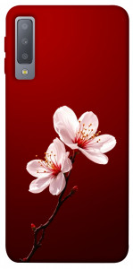 Чохол Sakura red для Galaxy A7 (2018)
