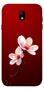 Чохол Sakura red для Galaxy J7 (2017)