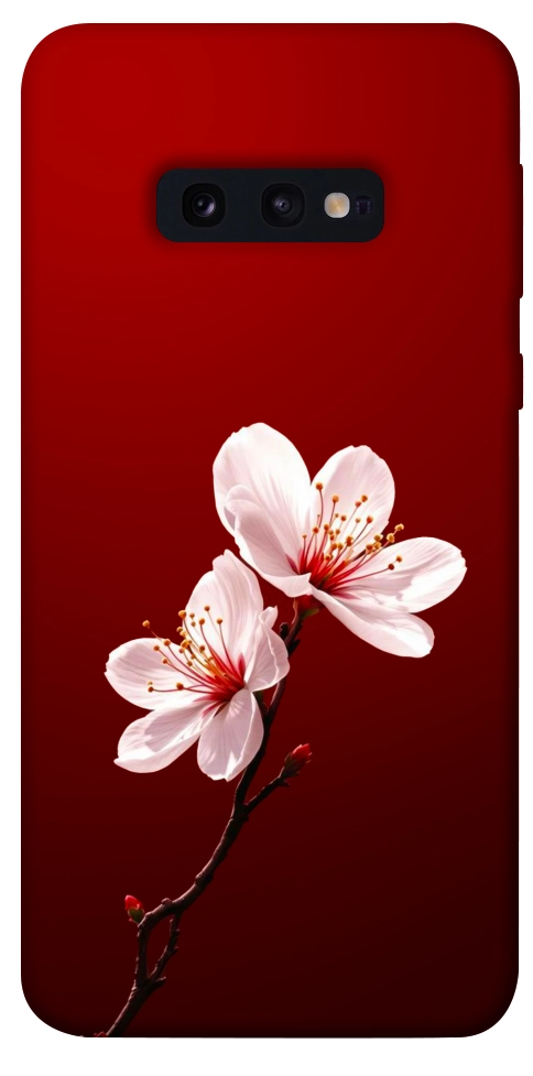 Чохол Sakura red для Galaxy S10e