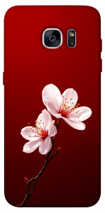 Чохол Sakura red для Galaxy S7 Edge