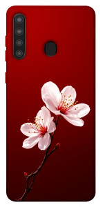 Чохол Sakura red для Galaxy A21