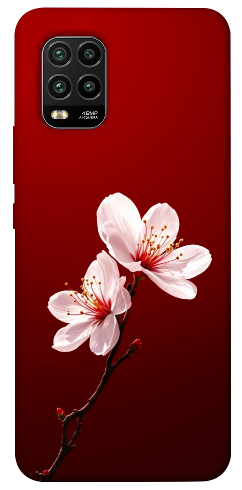 Чехол Sakura red для Xiaomi Mi 10 Lite
