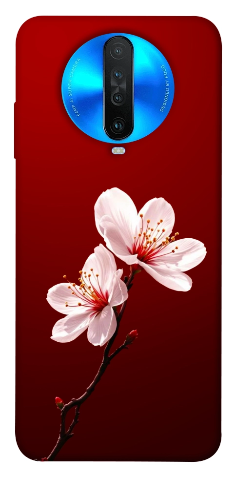 Чехол Sakura red для Xiaomi Redmi K30