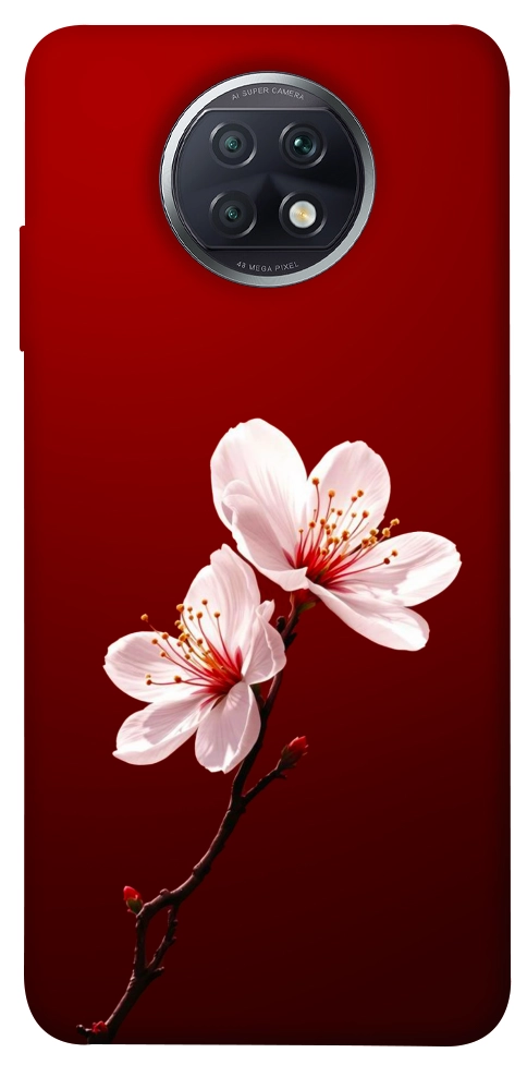 Чехол Sakura red для Xiaomi Redmi Note 9T