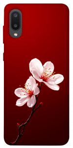 Чохол Sakura red для Galaxy A02