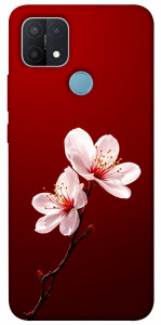 Чехол Sakura red для Oppo A15