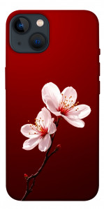 Чехол Sakura red для iPhone 13
